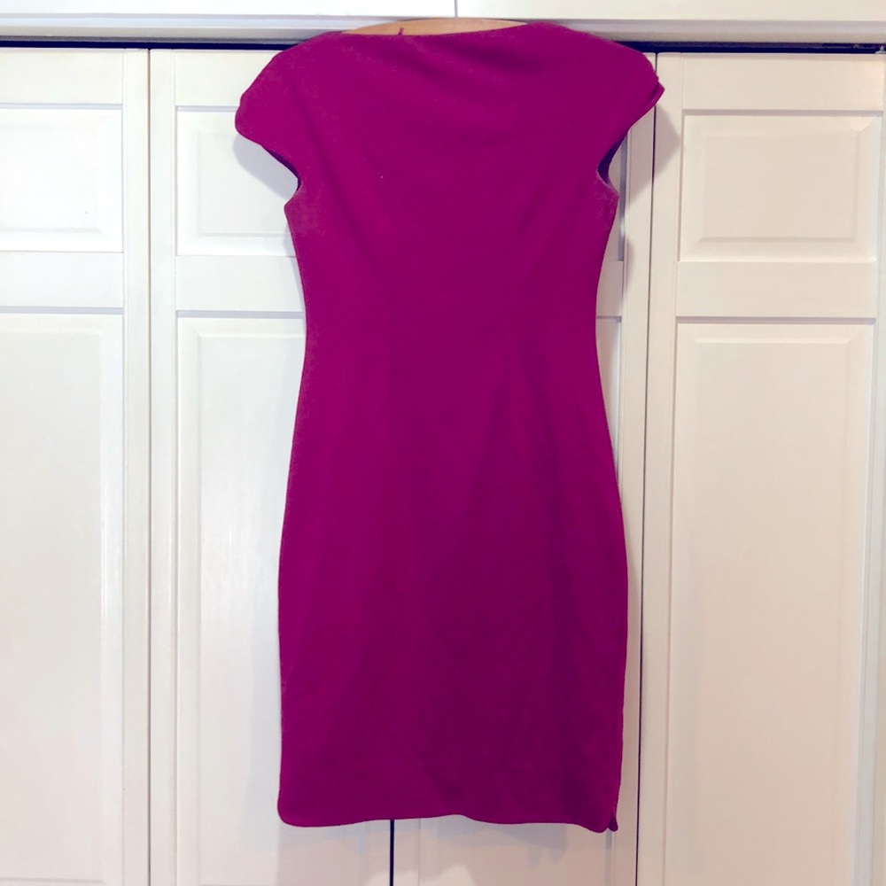 Tahari Magenta Dress